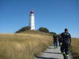 Auf Hiddensee war das Ziel der Leuchtturm Dornbusch